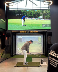 Birdie Express Portable Golf Simulator Business Kit: Indoor view 6