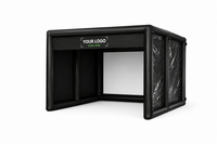 Birdie Express Portable Golf Simulator Business Kit: Outdoor view 1