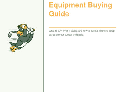 Golf Simulator Equipment Buying Guide