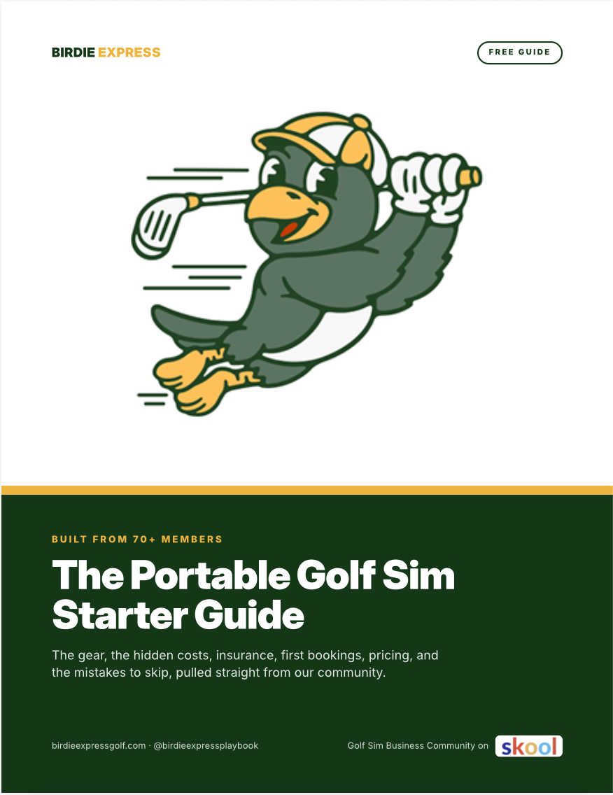 The Portable Golf Sim Starter Guide (Free Download)
